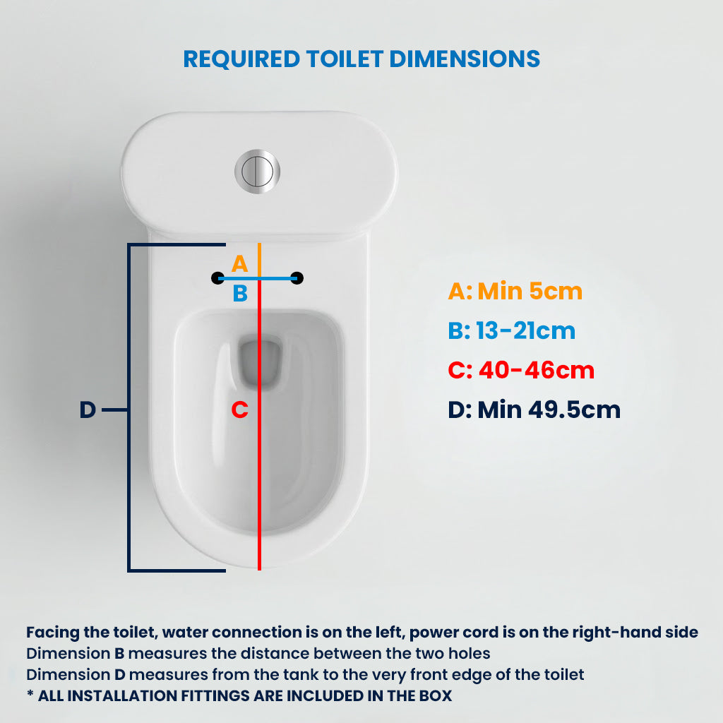 LUELUE LB6000 HYBRID BIDET SEAT