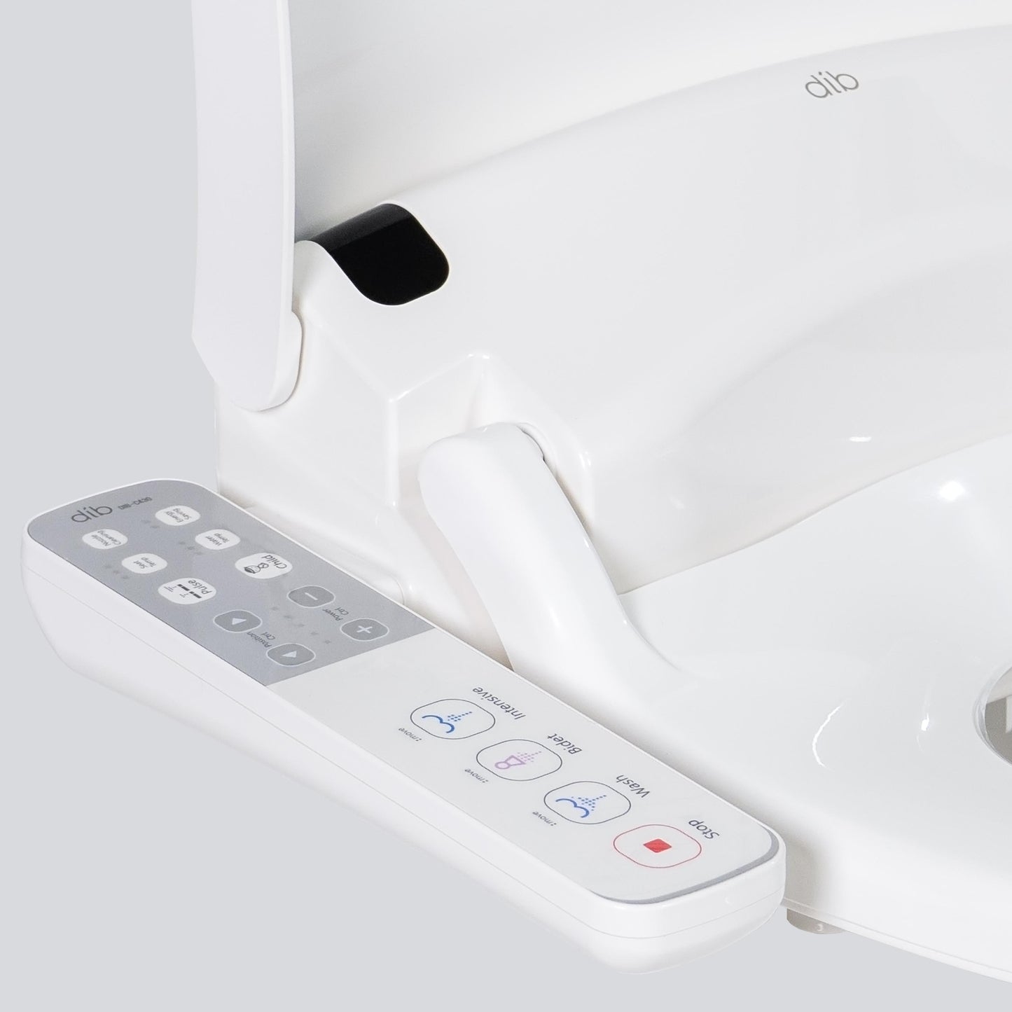 DIB C410 heated bidet seat with blue night light