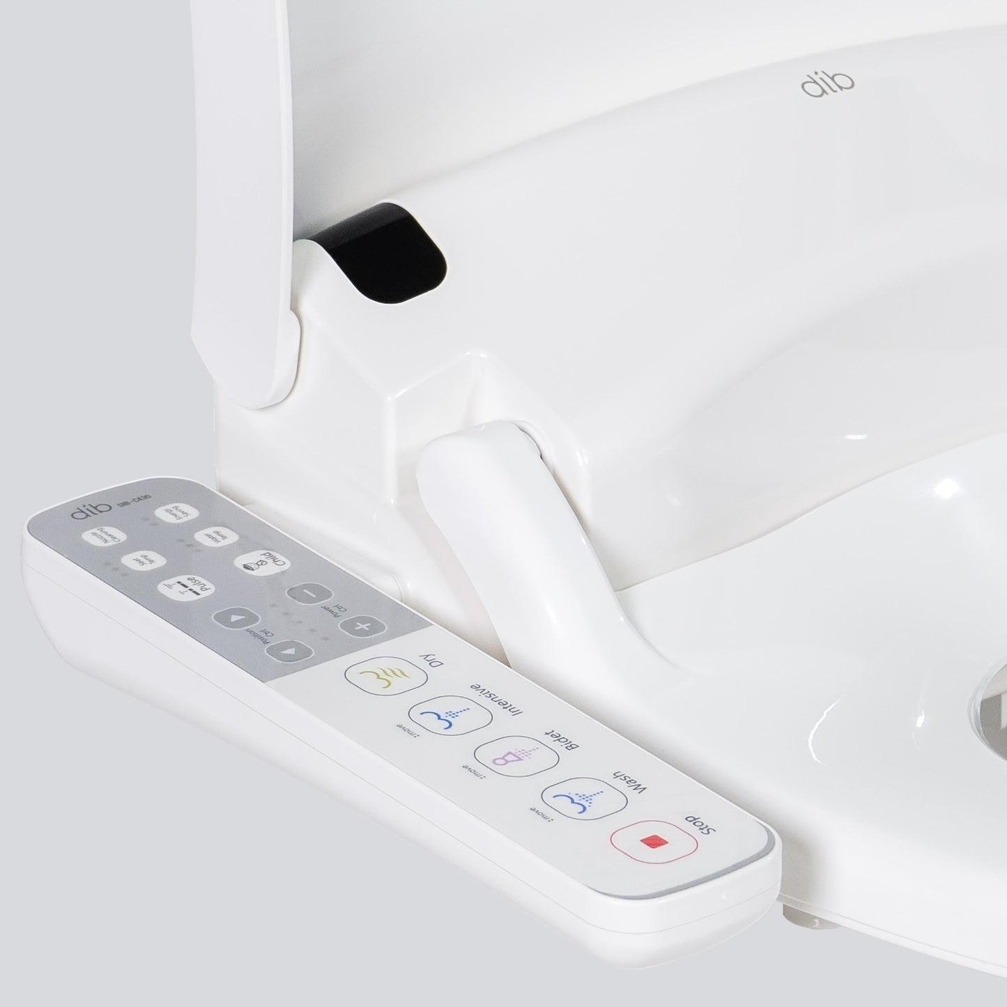 DIB C430 heated bidet seat with blue night light