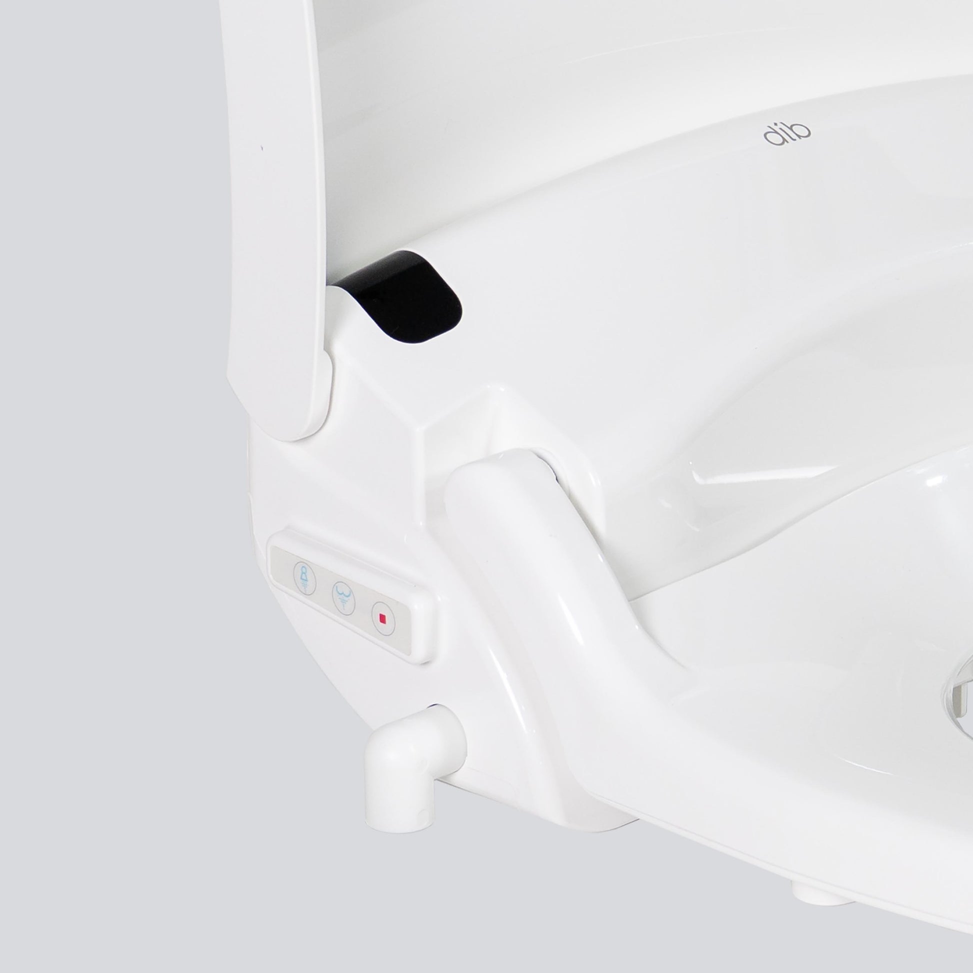 DIB C850R bidet seat for round and elongated toilet pans