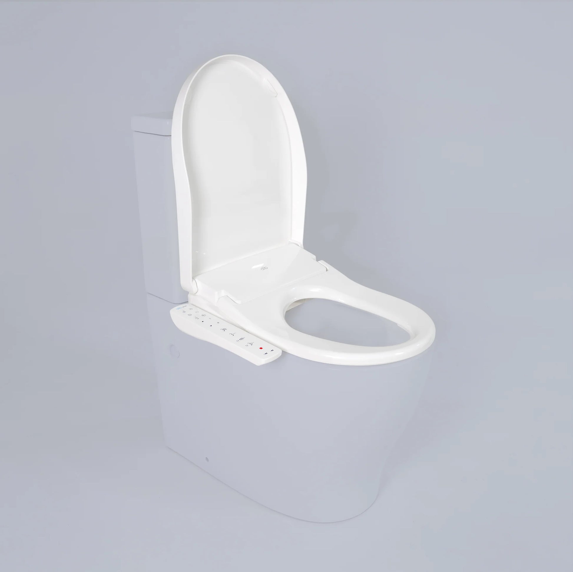 DIB N850 bidet seat with integrated side controls