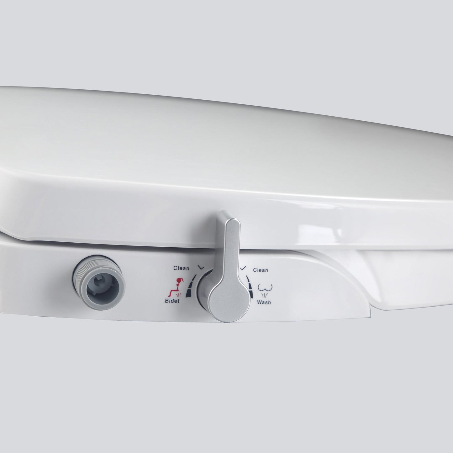 Luelue LB5000 bidet seat for round toilet pans