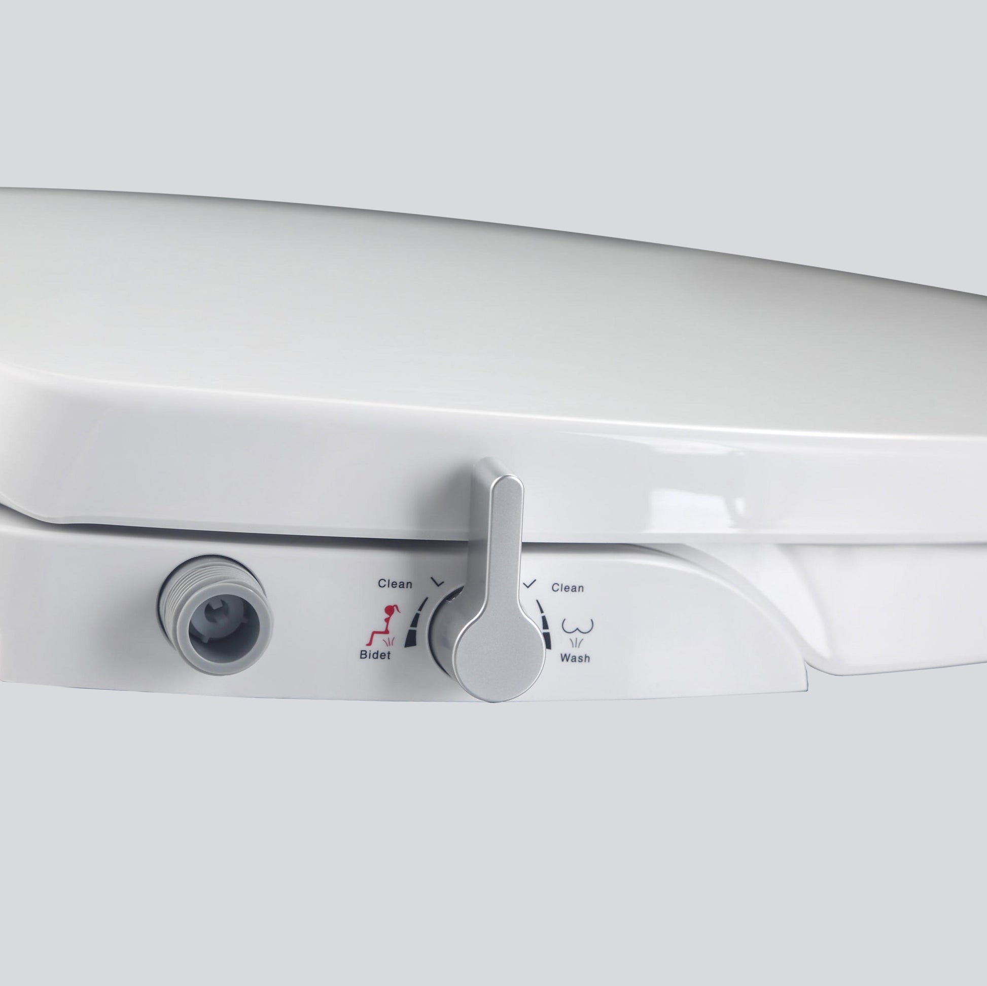Luelue LB5000 bidet seat for round toilet pans
