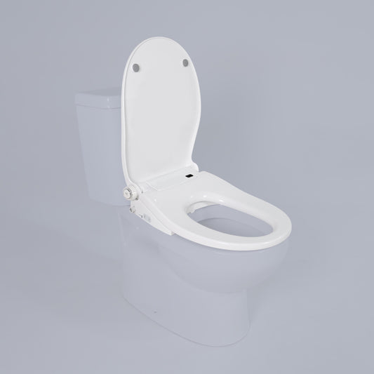 Mr Bumwash MB1000 slim bidet seat for round toilet pans