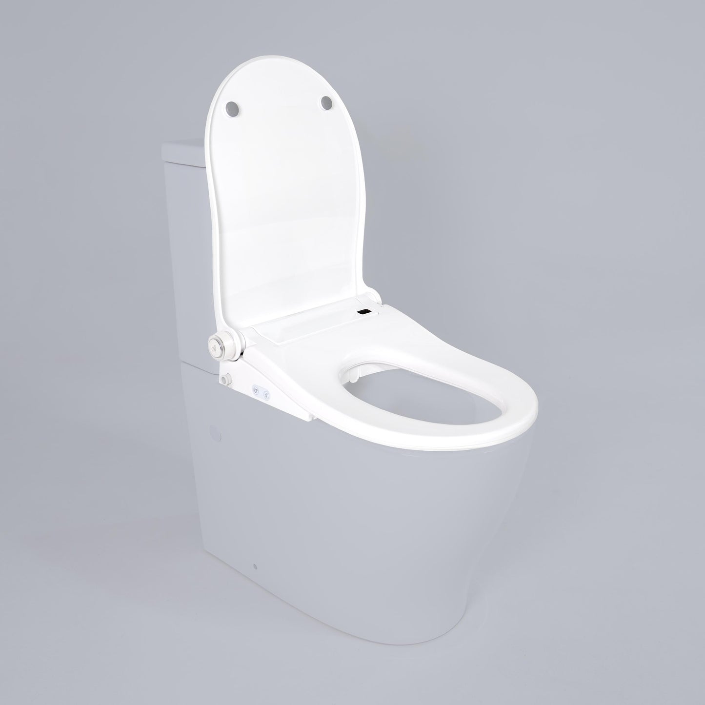 Mr Bumwash MB1000 slim bidet seat for D-shape toilet pans