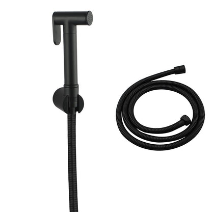 Round brass toilet bidet spray kit Australia